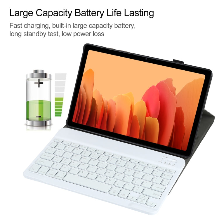 A500S Detachable Bluetooth Backlight Keyboard Ultrathin Horizontal Flip Leather Tablet Case with Holder for Samsung Galaxy Tab A7 10.4 (2020) T500 / T505, For Samsung Galaxy Tab A7 10.4 (2020)