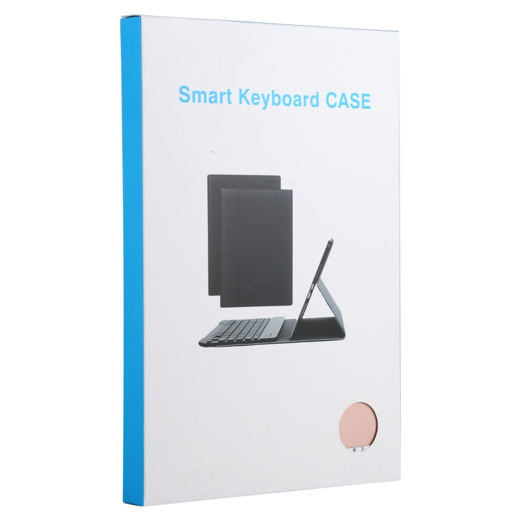 AM12 2 in 1 Removable Bluetooth Keyboard + Protective Leather Tablet Case with Holder for Lenovo Tab P11 (Tab-J606F), AM12