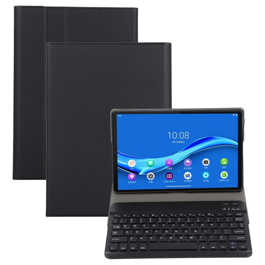 AM11 2 in 1 Removable Bluetooth Keyboard + Protective Leather Tablet Case with Holder for Lenovo M10 FHD REL TB-X605FC/LC, AM11