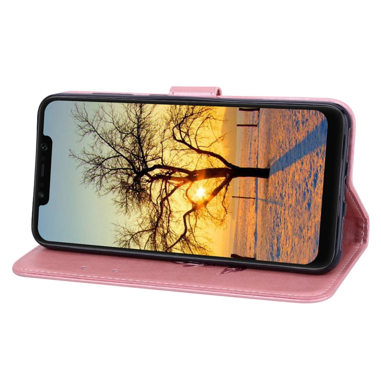 Rose Embossed Horizontal Flip PU Leather Case for Xiaomi Pocophone F1 , with Holder & Card Slots & Wallet, For Xiaomi Poco F1, For Poco F1