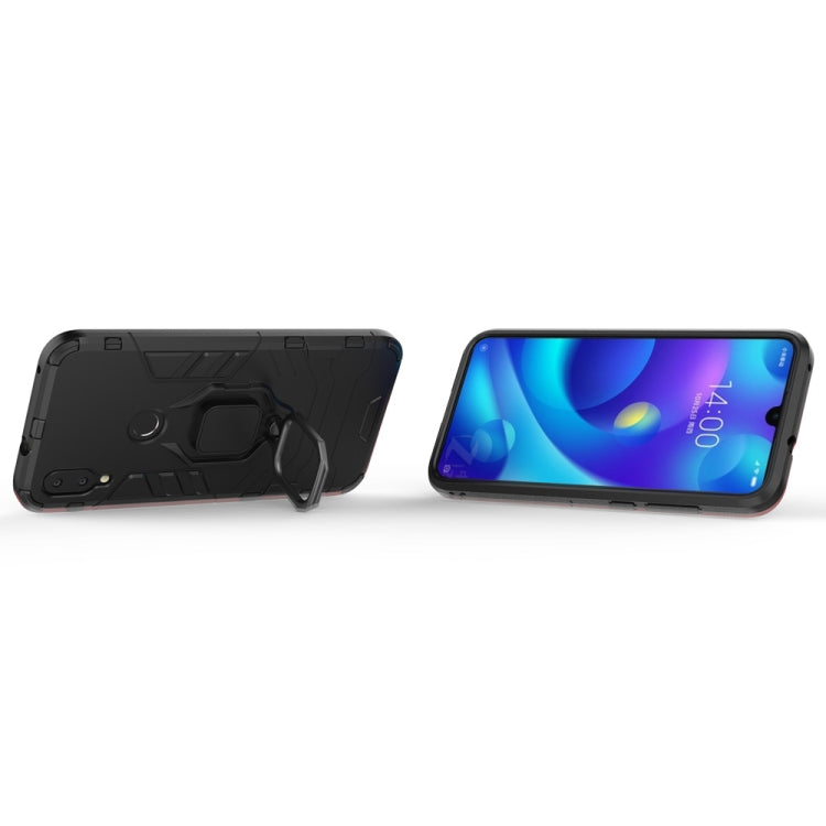 PC + TPU Shockproof Protective Case for Xiaomi Mi Play, with Magnetic Ring Holder, For Xiaomi Mi Play