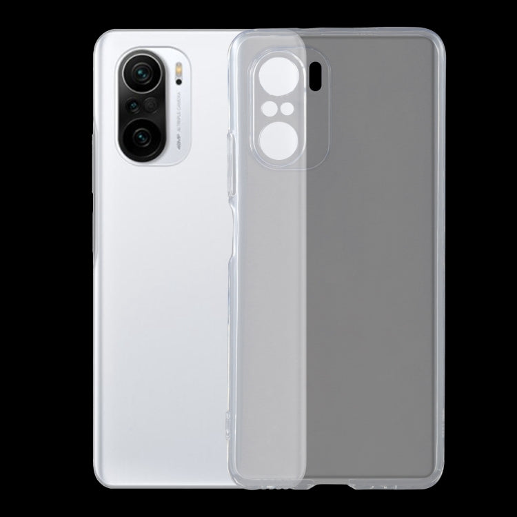 For Xiaomi Redmi K40 0.75mm Ultra-thin Transparent TPU Soft Protective Case, For Xiaomi Redmi K40