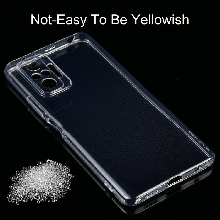 For Xiaomi Redmi Note 10 Pro 0.75mm Ultra-thin Transparent TPU Soft Protective Case, For Xiaomi Redmi Note 10 Pro