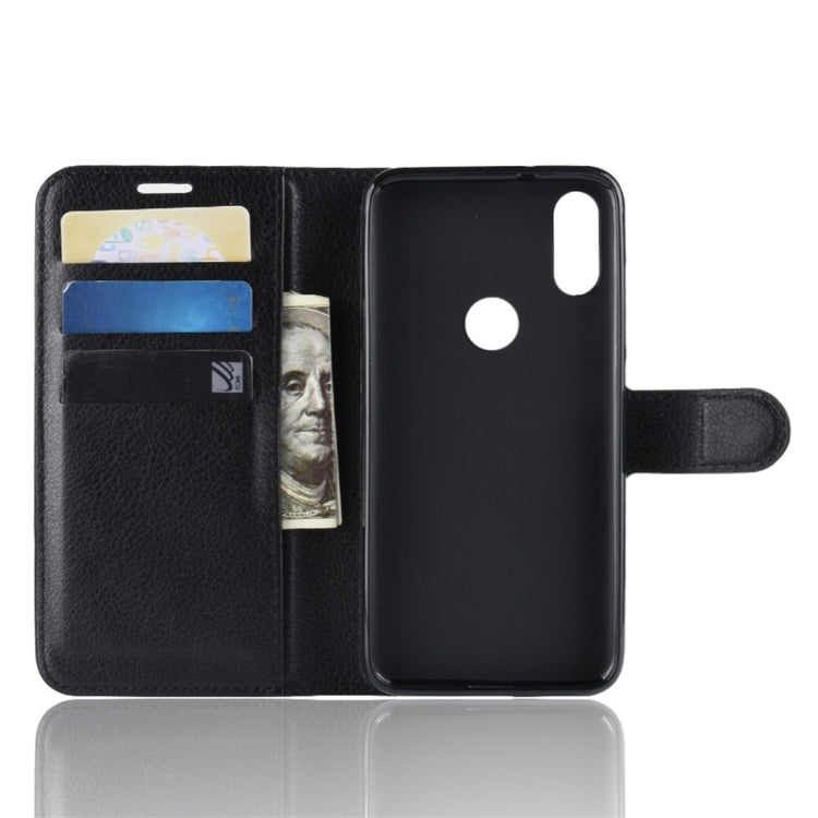 Litchi Texture Horizontal Flip Leather Case for Xiaomi Redmi Note 7, with Wallet & Holder & Card Slots, For Redmi Note 7
