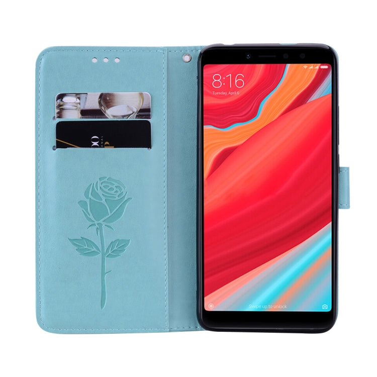 Rose Embossed Horizontal Flip Environmental PU Leather Case for Xiaomi Redmi S2, with Holder & Card Slots & Wallet, For Xiaomi Redmi S2
