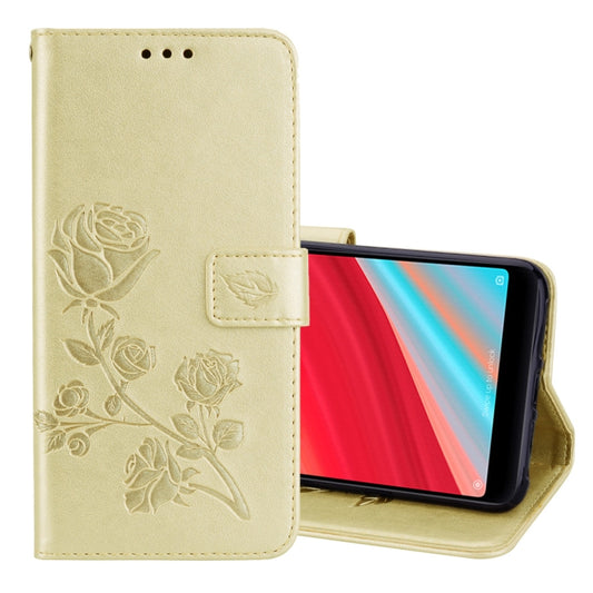 Rose Embossed Horizontal Flip Environmental PU Leather Case for Xiaomi Redmi S2, with Holder & Card Slots & Wallet, For S2, For Xiaomi Redmi S2