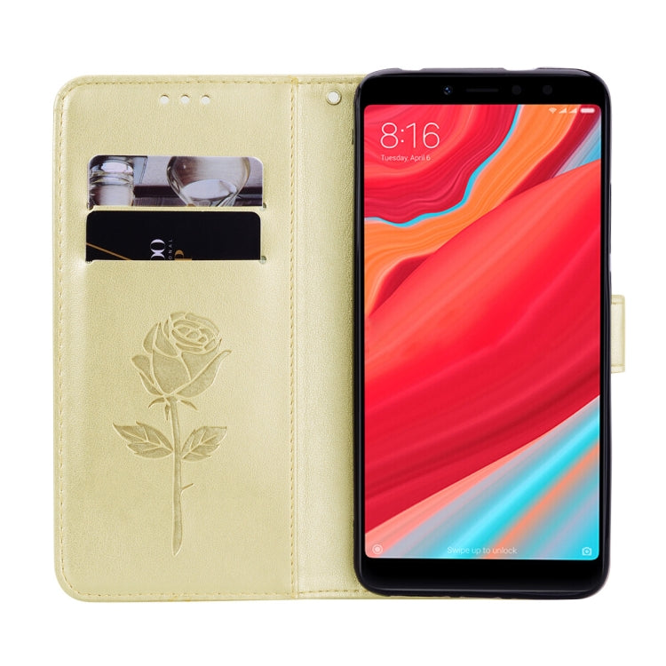 Rose Embossed Horizontal Flip Environmental PU Leather Case for Xiaomi Redmi S2, with Holder & Card Slots & Wallet, For S2, For Xiaomi Redmi S2