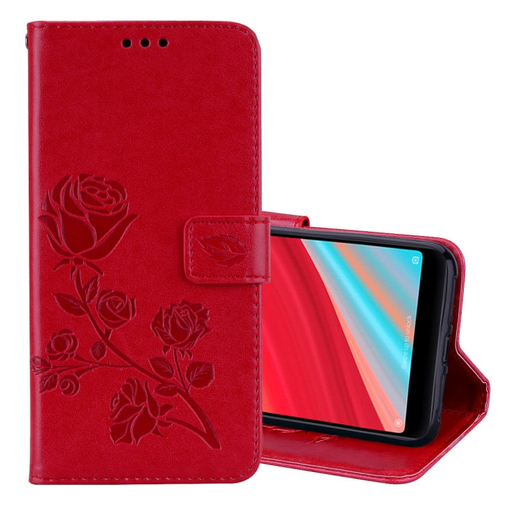 Rose Embossed Horizontal Flip Environmental PU Leather Case for Xiaomi Redmi S2, with Holder & Card Slots & Wallet, For S2, For Xiaomi Redmi S2