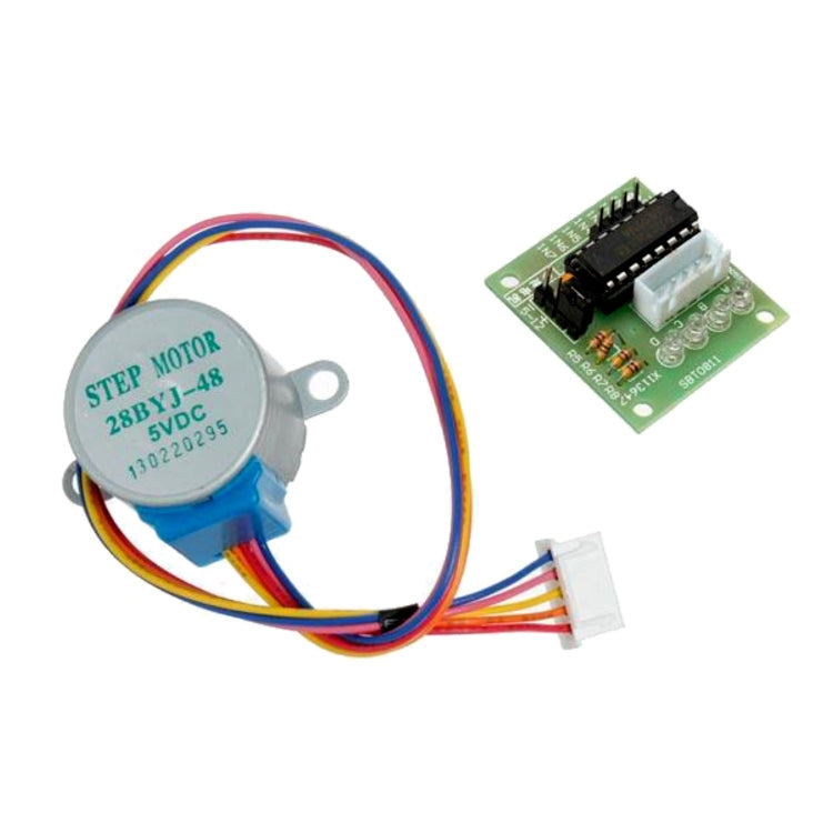 LDTR-WG0246 28YBJ-48 DC 5V 4 Phase 5 Wire Stepper Motor with ULN2003 Driver Board