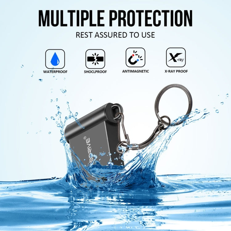 MicroDrive 8GB USB 2.0 Metal Mini USB Flash Drives U Disk, 8GB