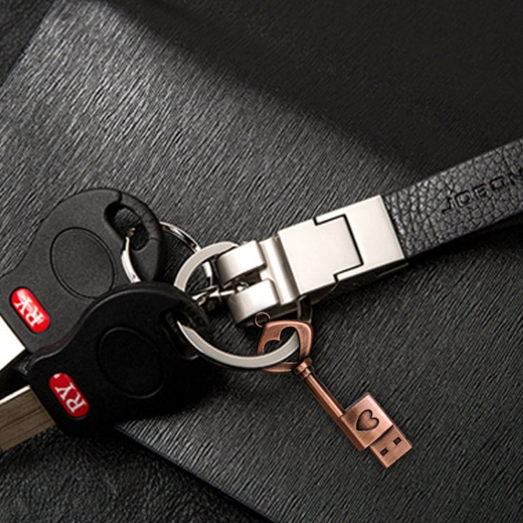 MicroDrive 128GB USB 2.0 Copper Love Key U Disk, 128GB