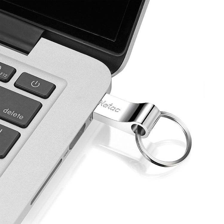 Netac U275 8GB USB 2.0 Secure Encryption Aluminum Alloy U Disk, 8GB