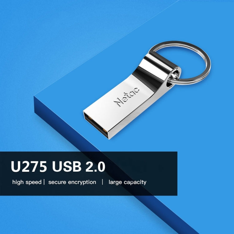 Netac U275 16GB USB 2.0 Secure Encryption Aluminum Alloy U Disk, 16GB