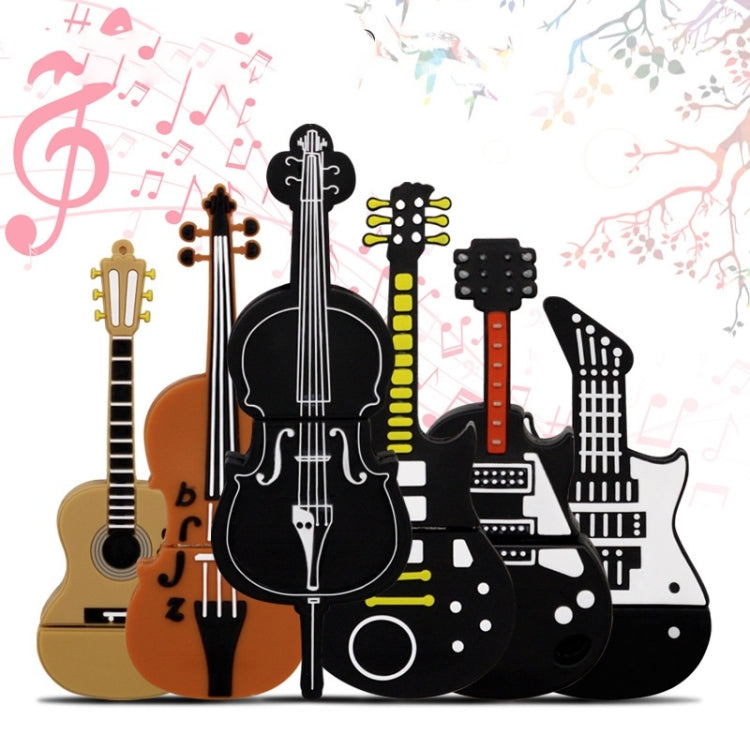 MicroDrive 4GB USB 2.0 Triangle Guitar U Disk, 4GB